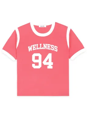 Sporty Rich cotton candy wellness 94 sports tee