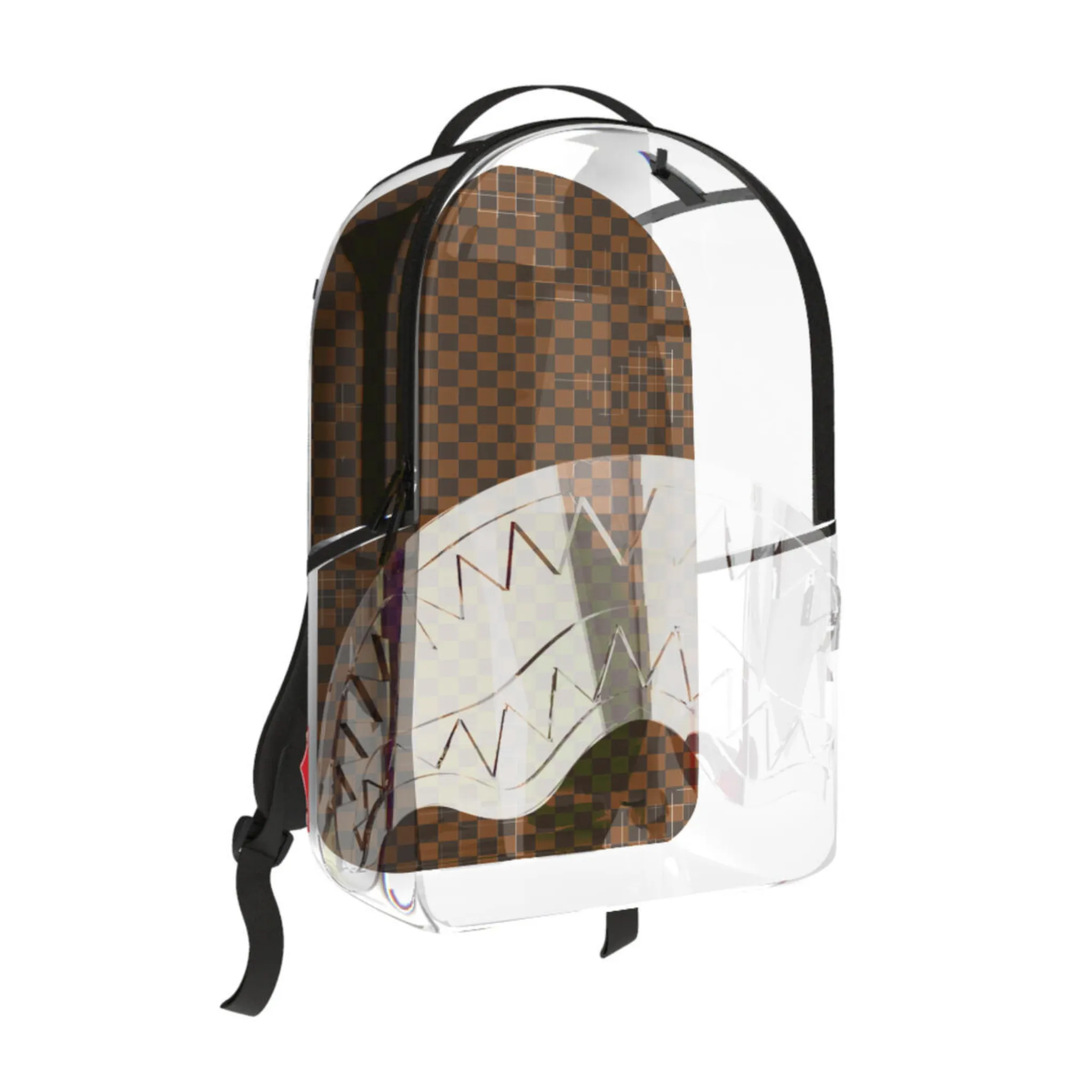 Sprayground Clear Backpack - Sip Design - Model B6656