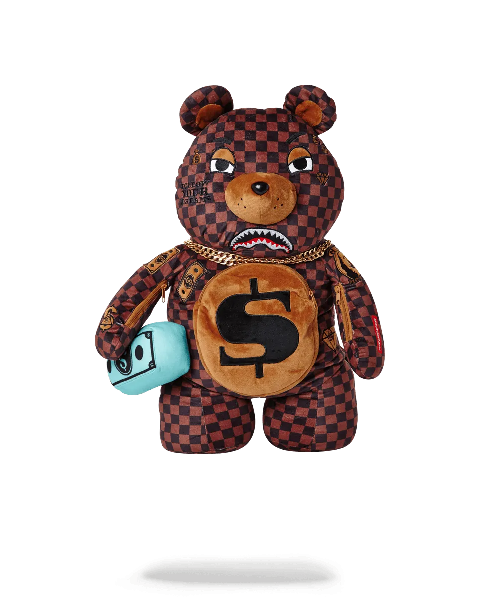 Sprayground Paris Bear Teddy Bear Backpack