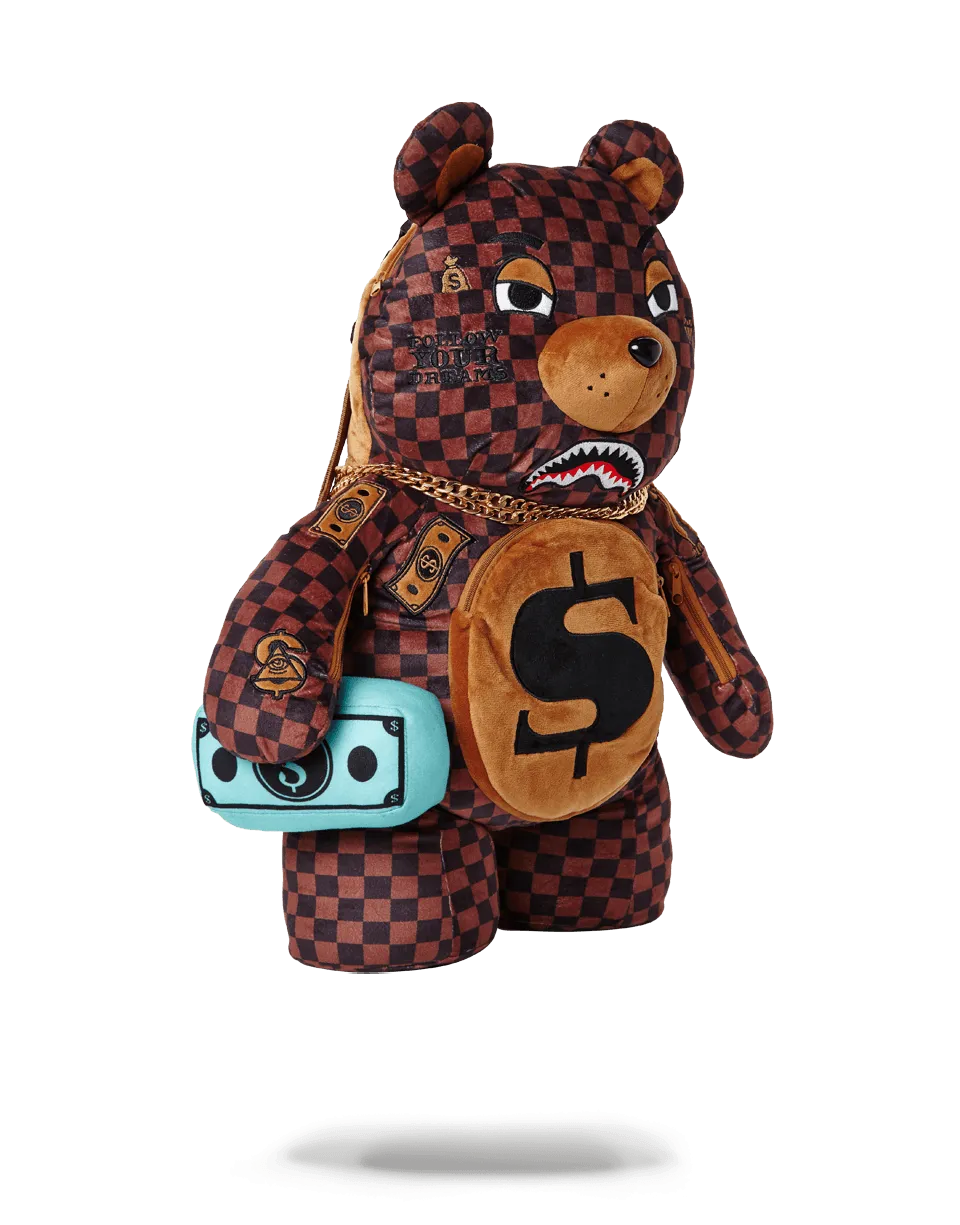 Sprayground Paris Bear Teddy Bear Backpack