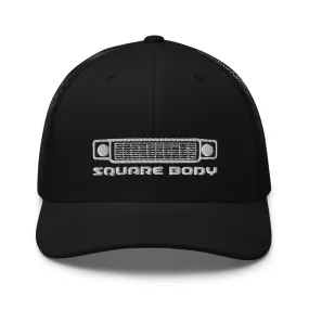 Round Eye Square Body Trucker Cap