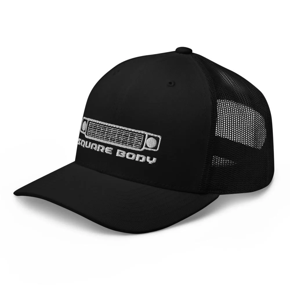 Round Eye Square Body Trucker Cap