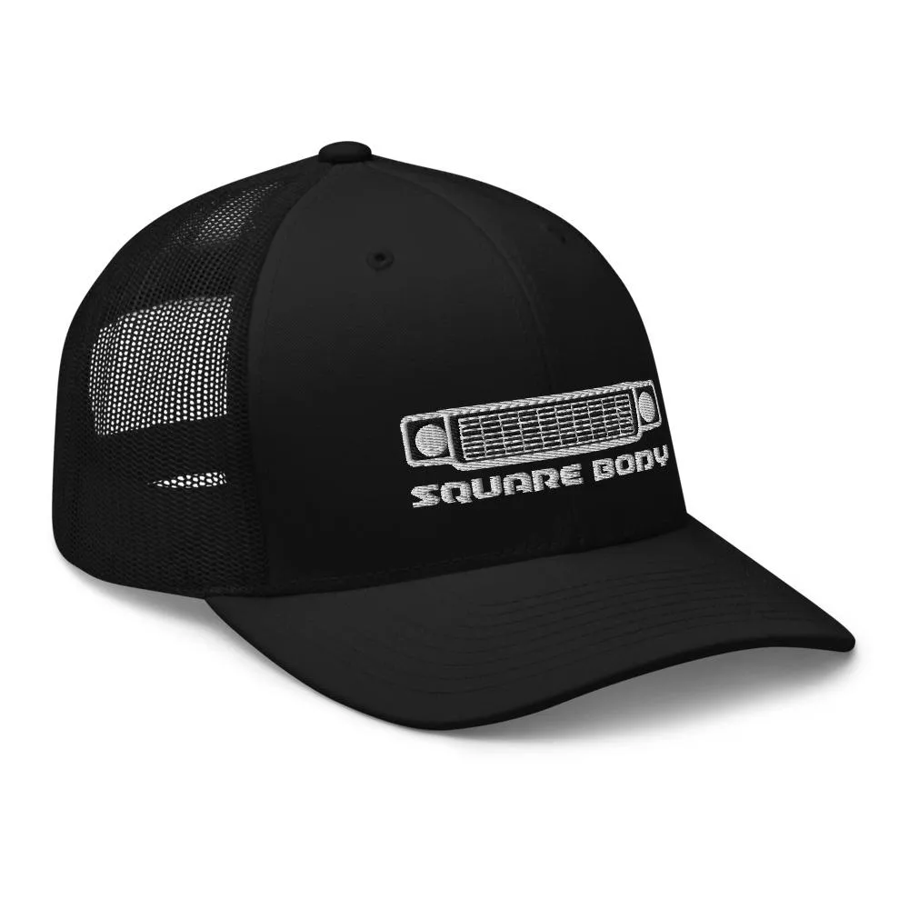 Round Eye Square Body Trucker Cap