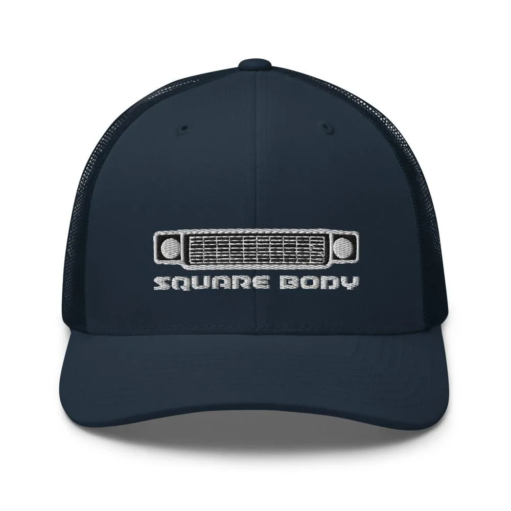 Round Eye Square Body Trucker Cap