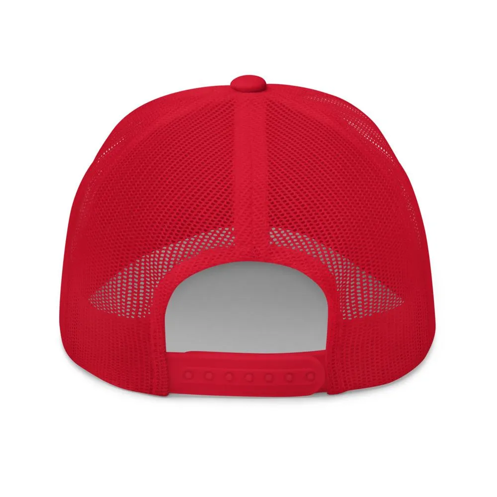 Round Eye Square Body Trucker Cap