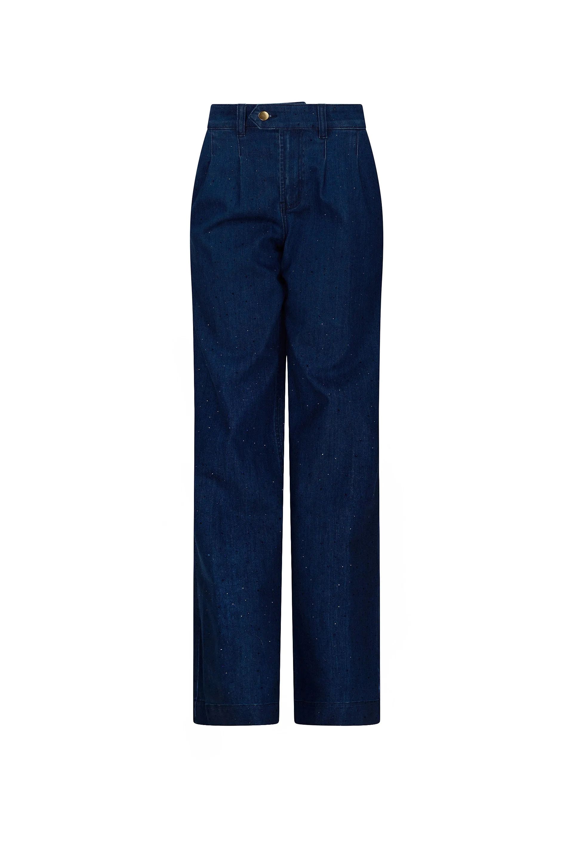 'STARDUST' DENIM BAGGY TROUSERS