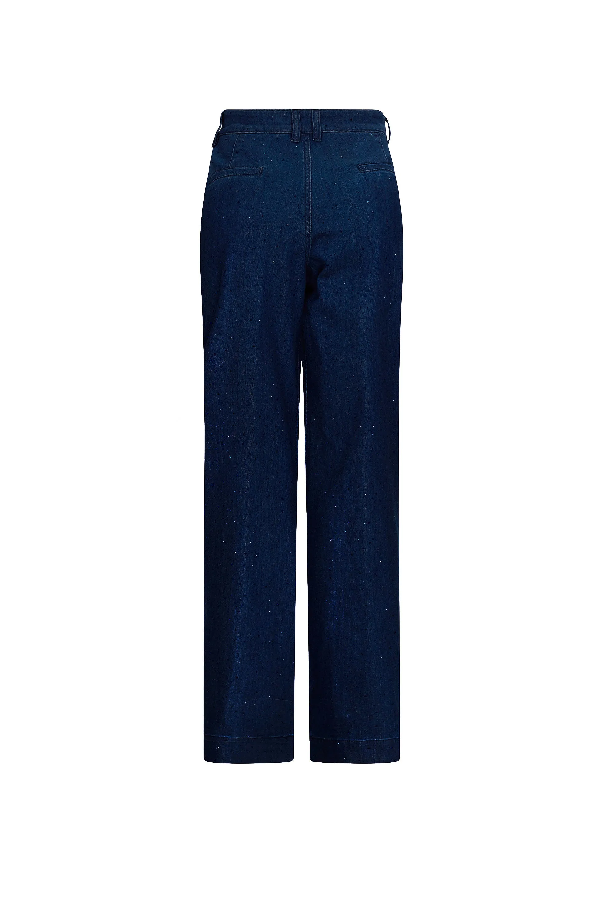 'STARDUST' DENIM BAGGY TROUSERS