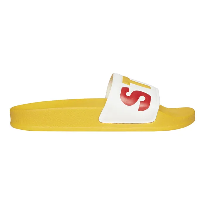 Multicolour Stella McCartney Child Logo Slide Sandals