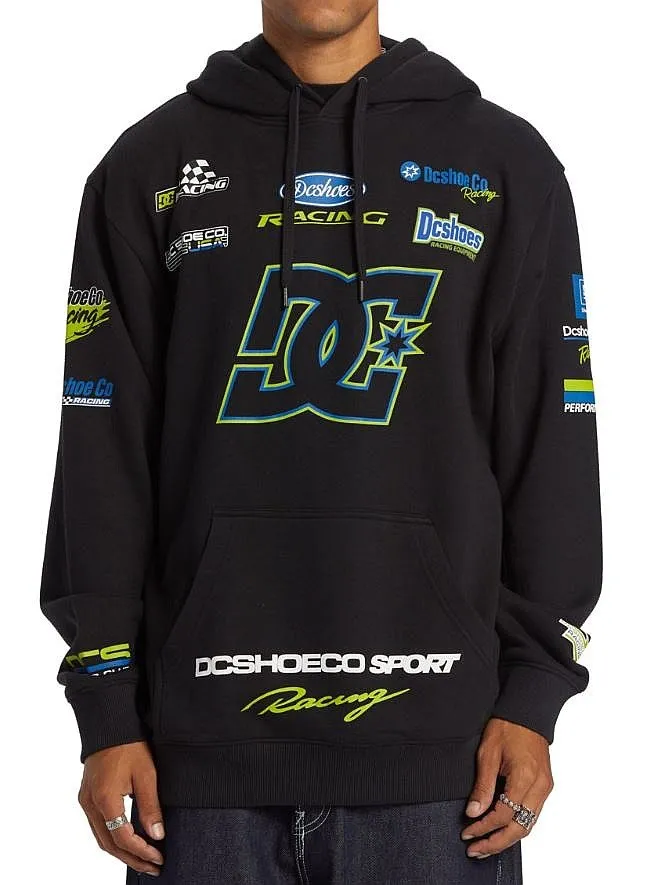 sweatshirt DC Racing Pullover Hoodie - KVJ0/Black - men´s