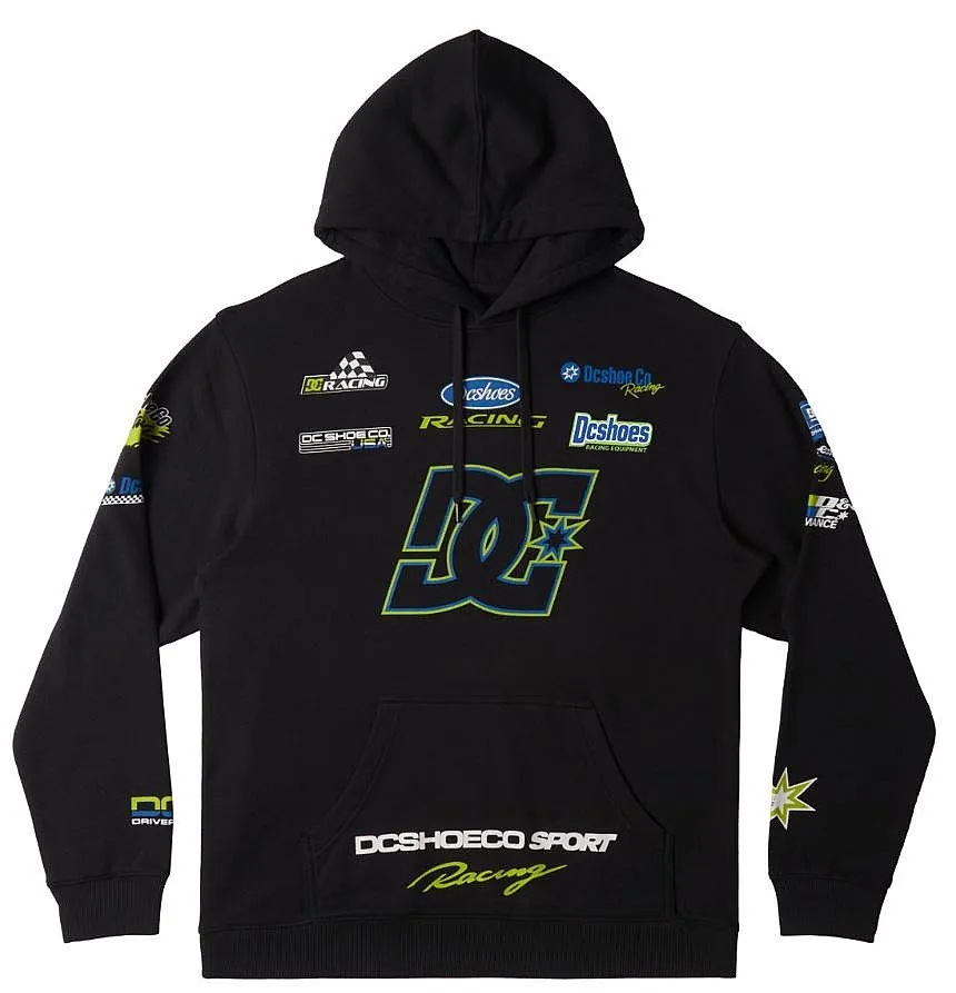 sweatshirt DC Racing Pullover Hoodie - KVJ0/Black - men´s