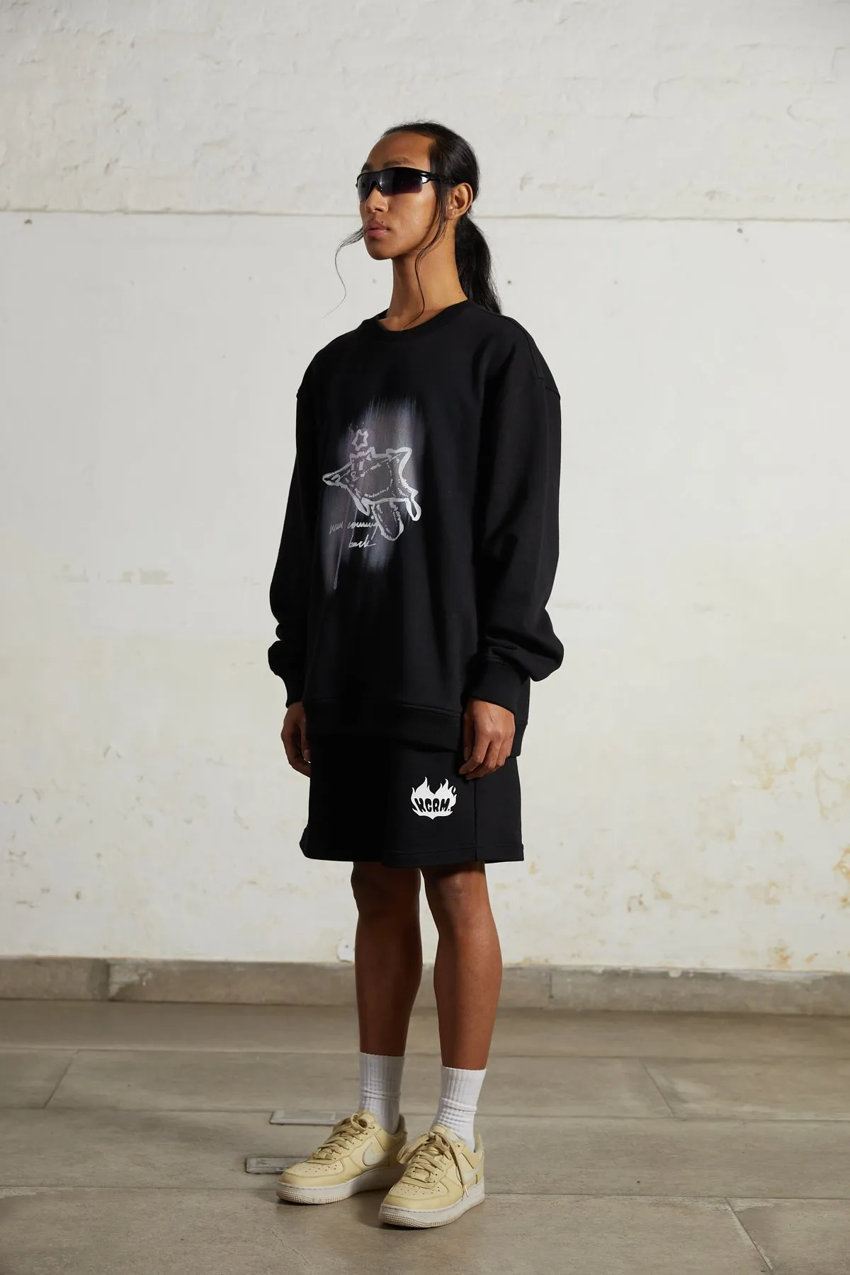 Sweatshirt 'Never Coming Back'