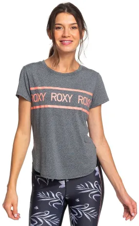 T-Shirt Roxy Shine On Me - KTE1/Charcoal Heather - women´s