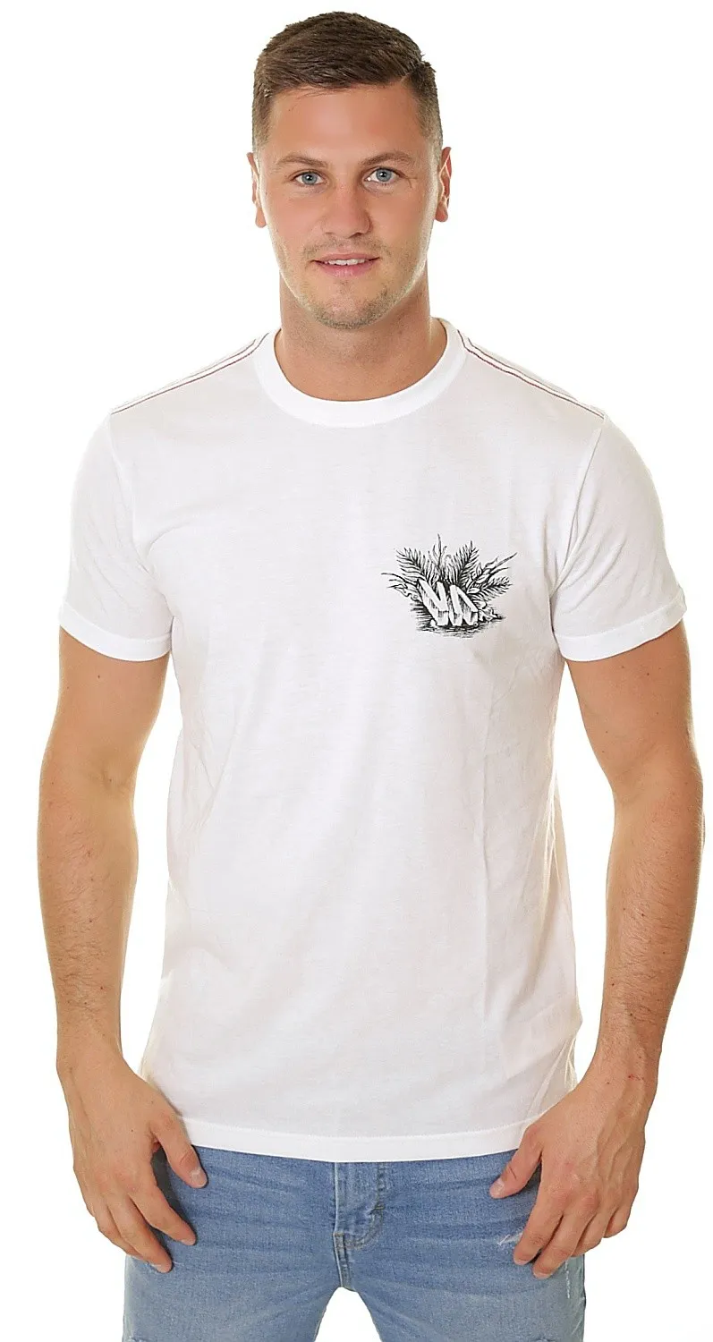 T-Shirt RVCA Aloha Opposites - Antique White - men´s