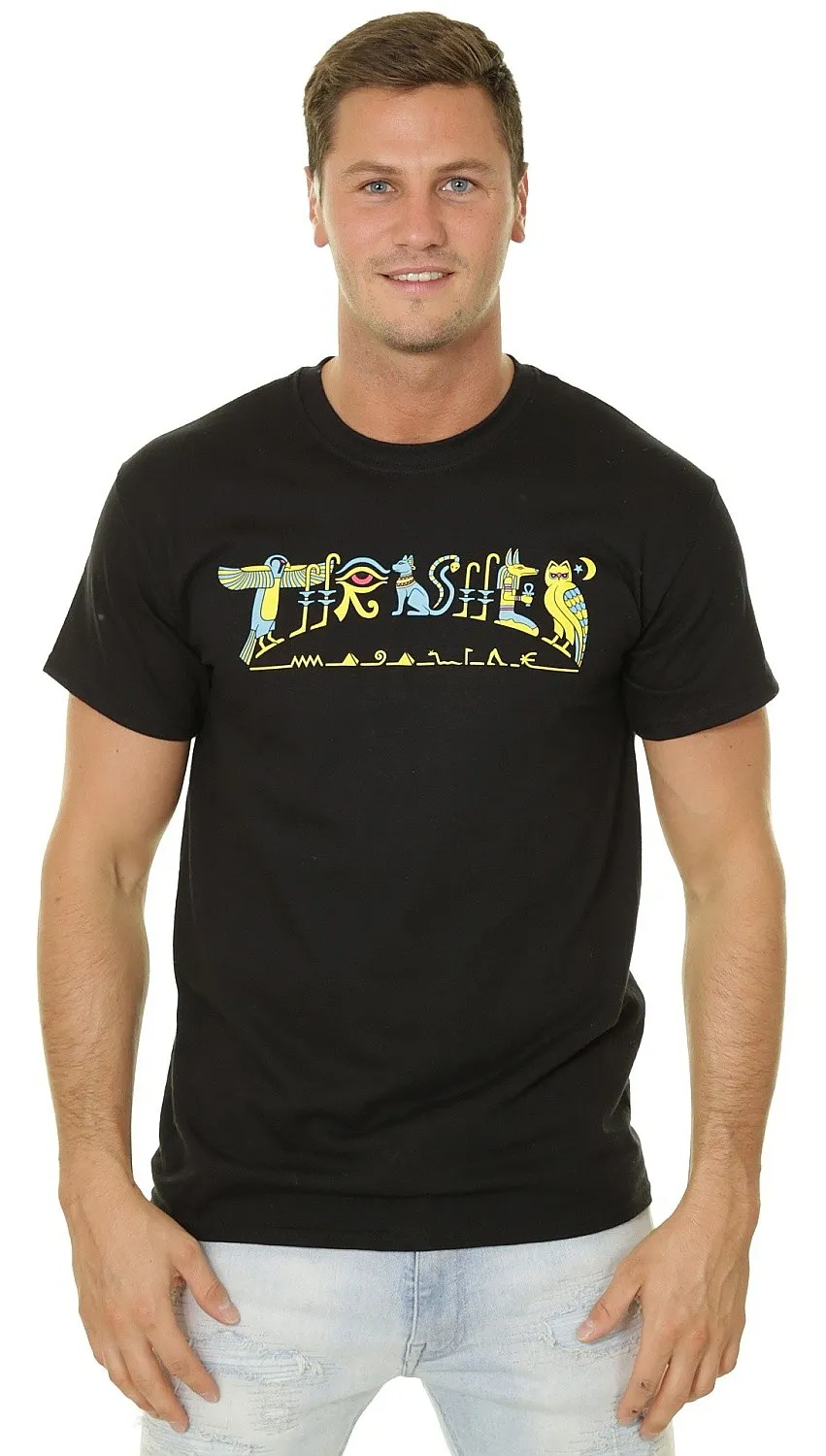 T-Shirt Thrasher Hieroglyphics - Black - men´s