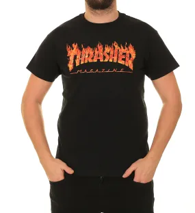 T-Shirt Thrasher Inferno - Black - men´s