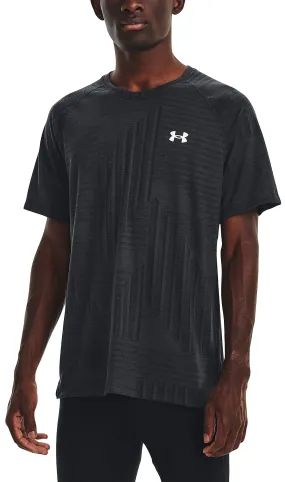 T-Shirt Under Armour Streaker Deco Diamond - Black - men´s