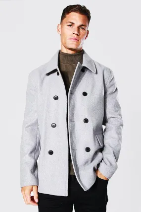 Men's Tall Wool Peacoat