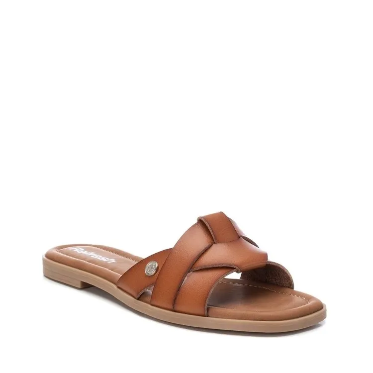 Taupe Flat Sandals for Women Style 171551 - Shop Now