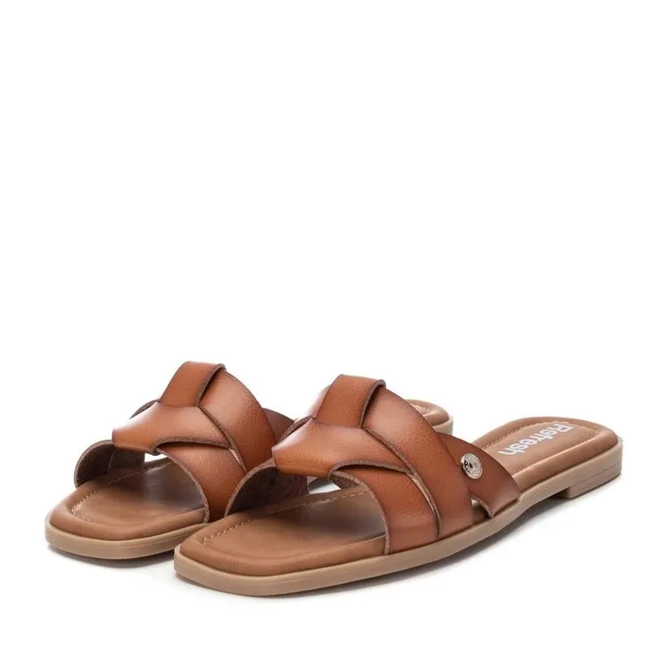 Taupe Flat Sandals for Women Style 171551 - Shop Now