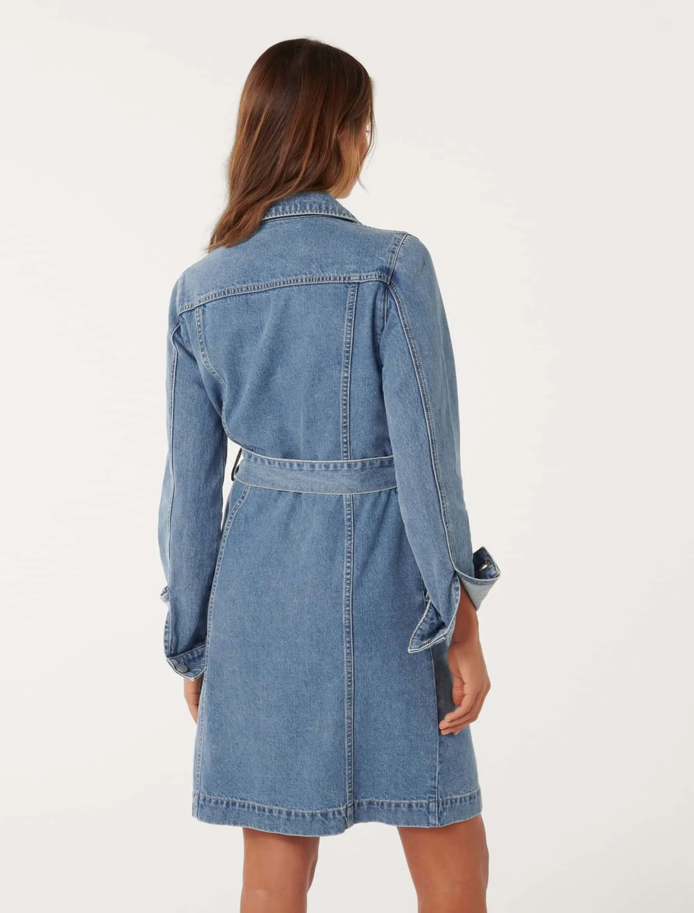 Taylor Denim Shirt Dress