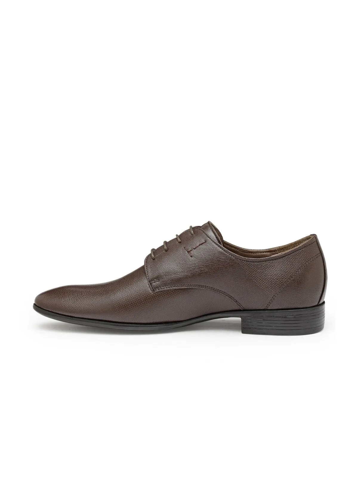 Teakwood Leather Brown Formal Shoes