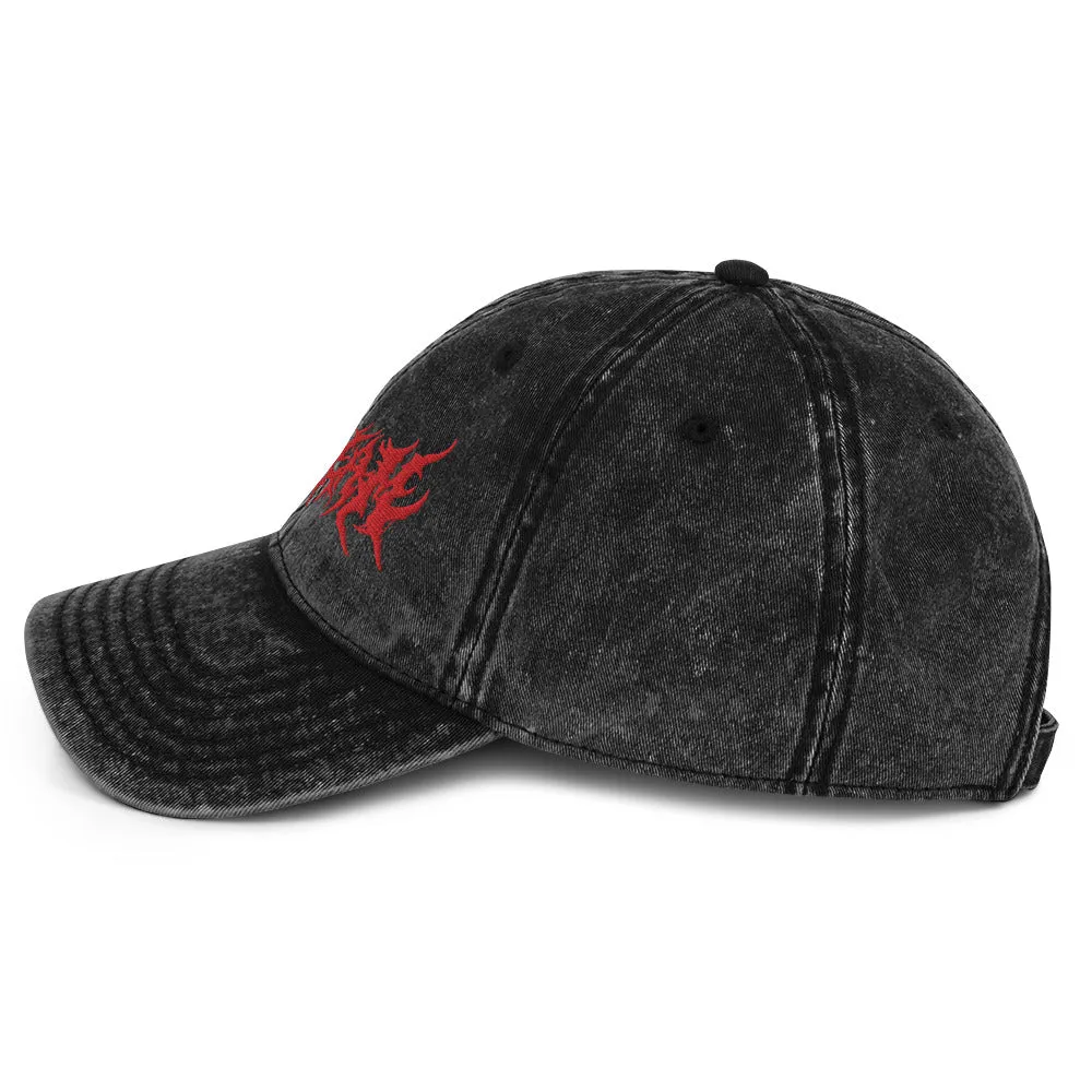 Techno Sigilism Vintage Washed Dad Hat