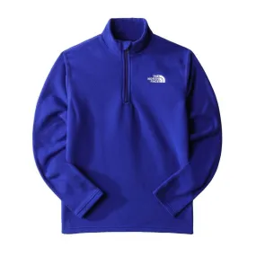 The North Face - Kids Glacier 1/4 Zip - Blue ǀ Fleeces ǀ Tiso