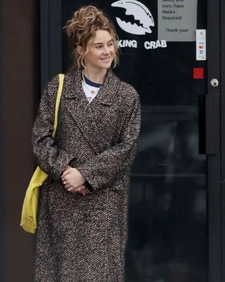 Shailene Woodley Trench Coat