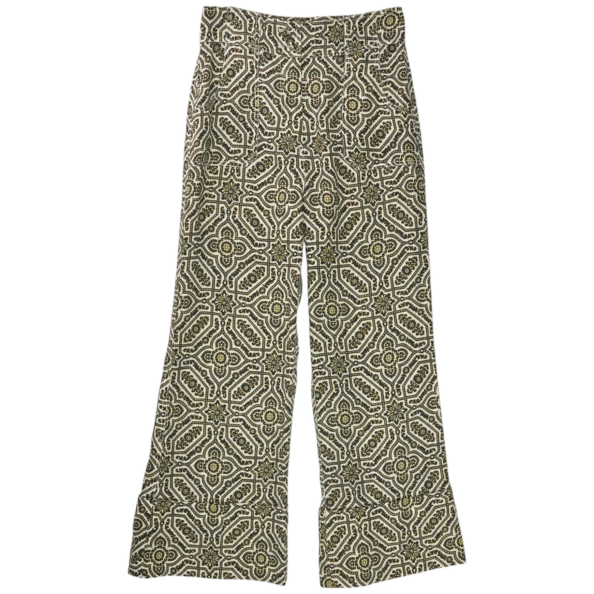 Tigerlily Cream/Multi Lola Trousers