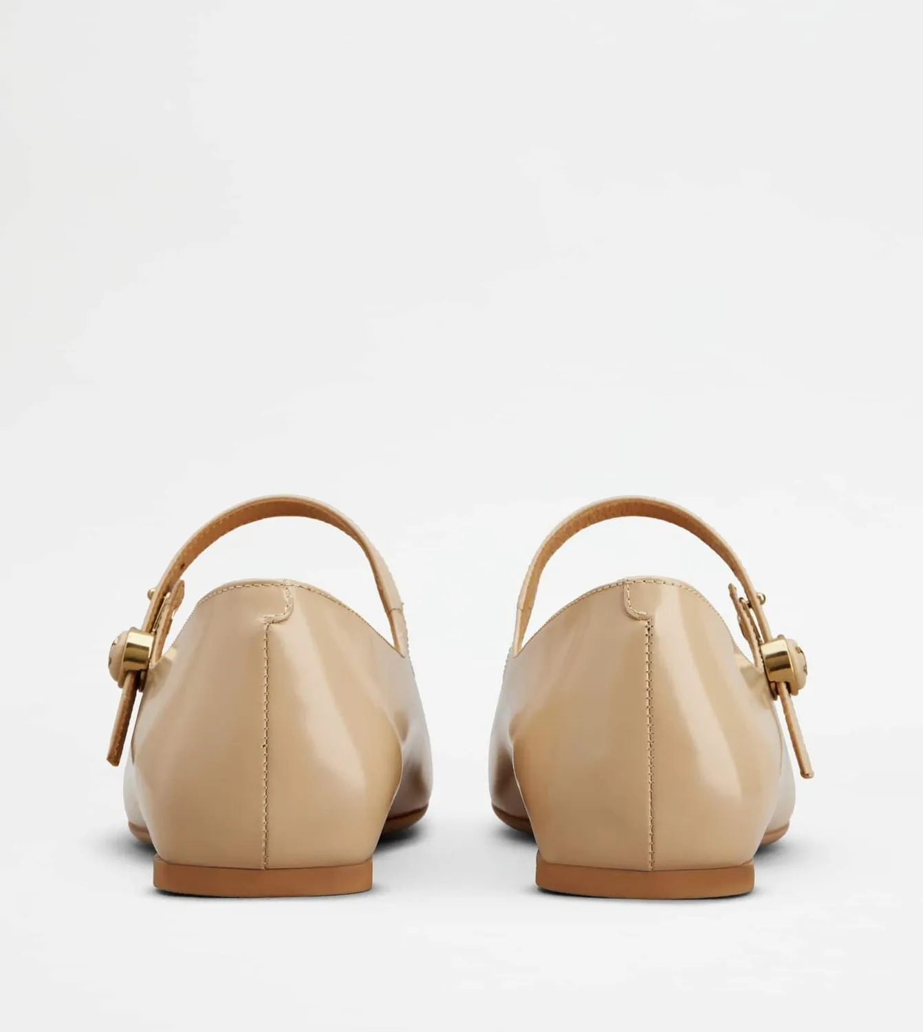 Elegant Mini Flat Moccasins with Strap by TOD's