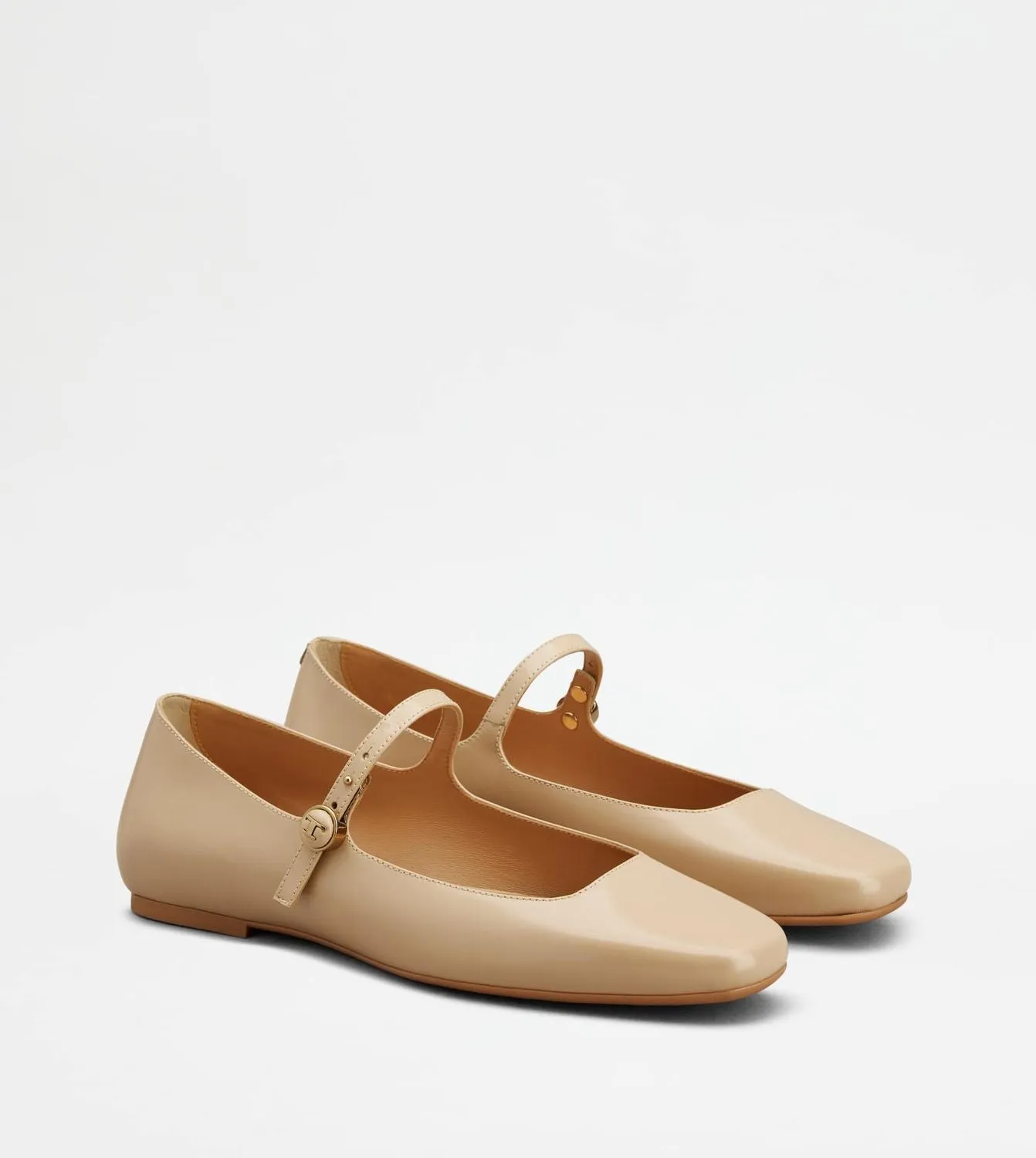 Elegant Mini Flat Moccasins with Strap by TOD's