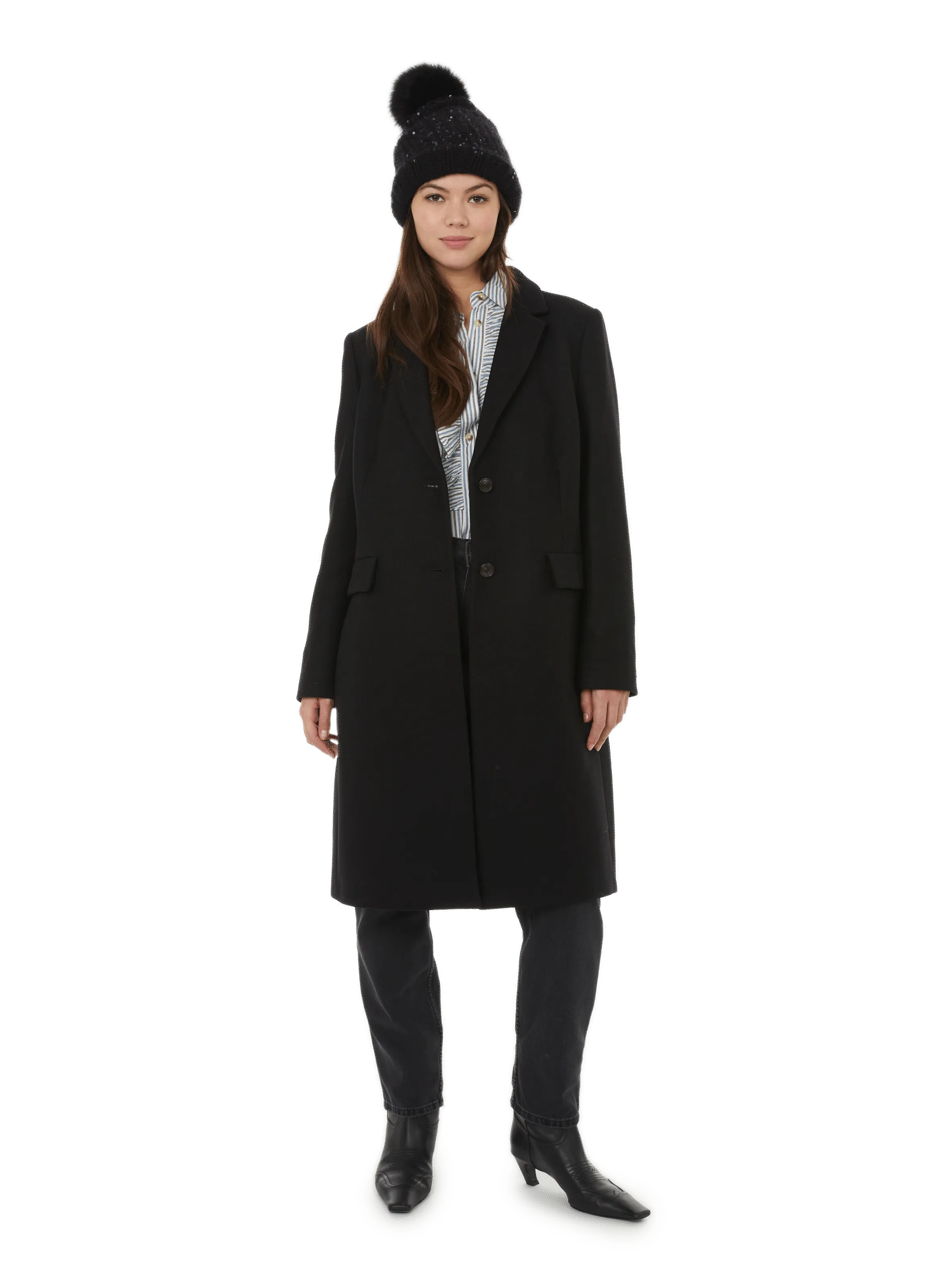 Hilfiger Black Coat