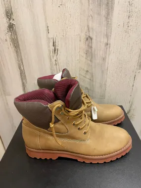 Tommy Hilfiger Brown Hiking Boots Size 9.5