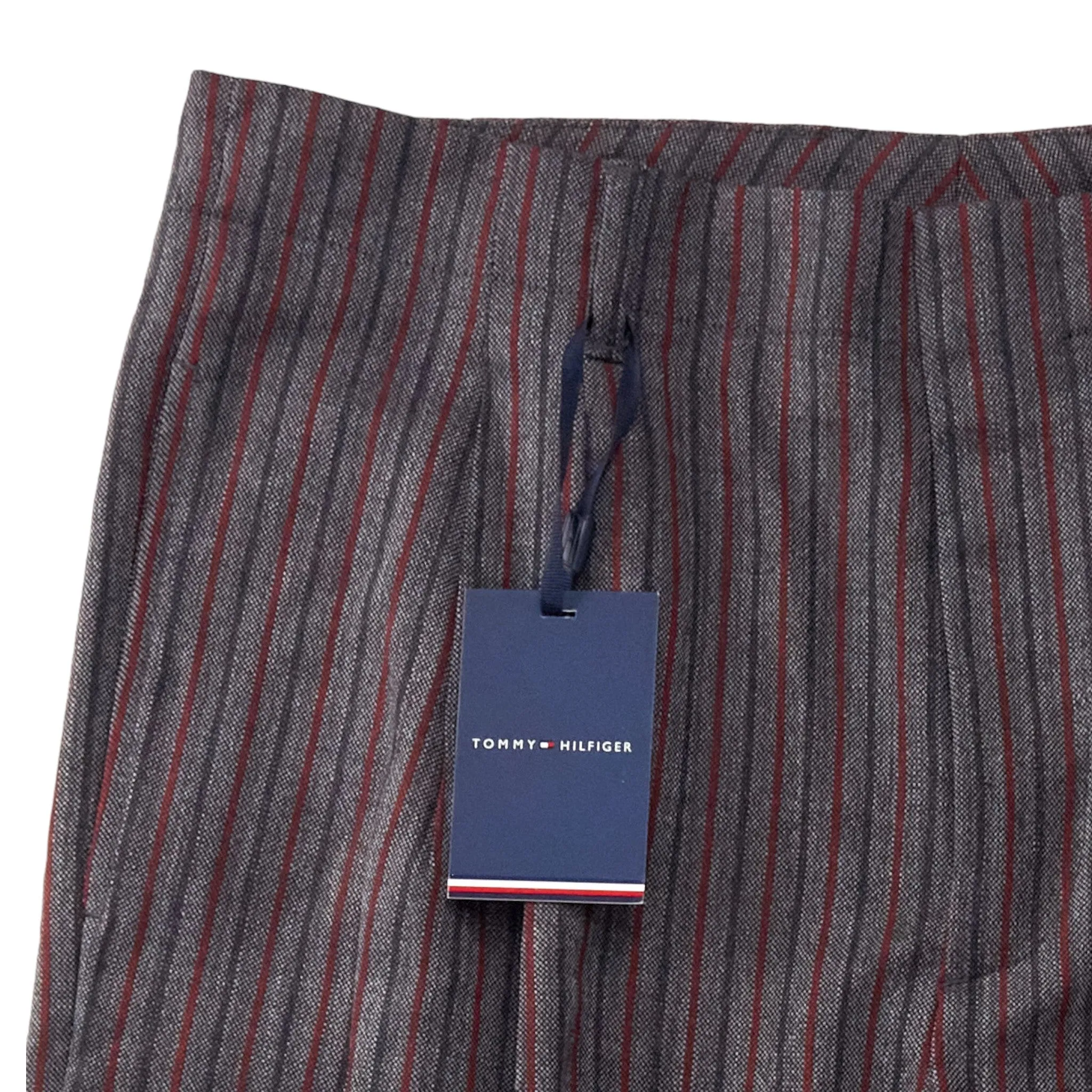 Tommy Hilfiger X Lardini Grey/Red Trousers