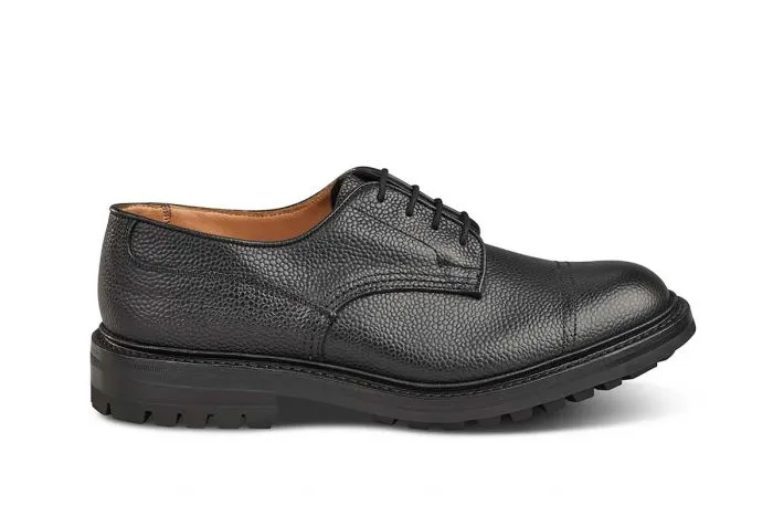 Tricker's Matlock Derby Shoe in Black