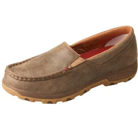 Twisted X Women's Slip-On Driving Moc-Bomber - Women's Casual Shoes