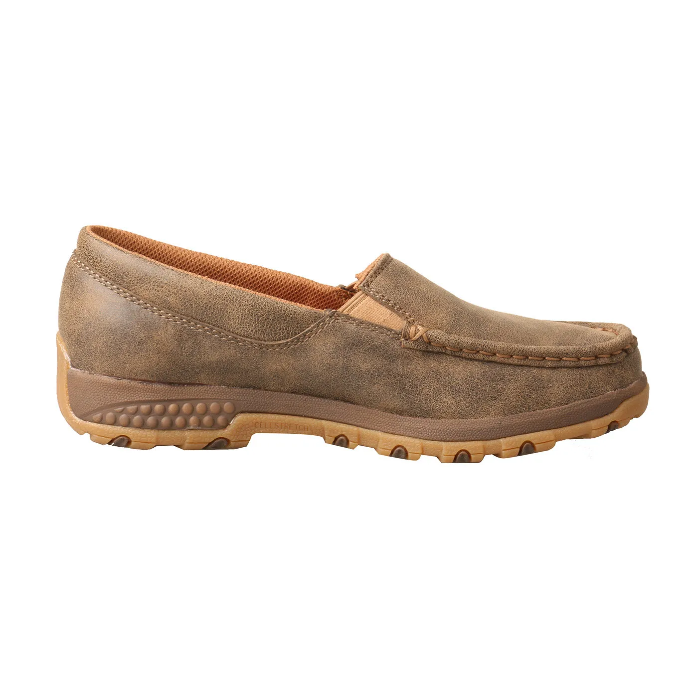 Twisted X Women's Slip-On Driving Moc-Bomber - Women's Casual Shoes