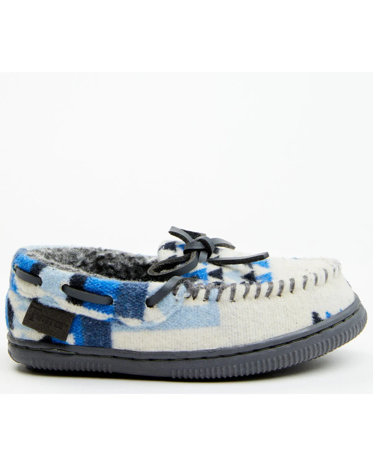 Boys Southwestern Print Moccasins