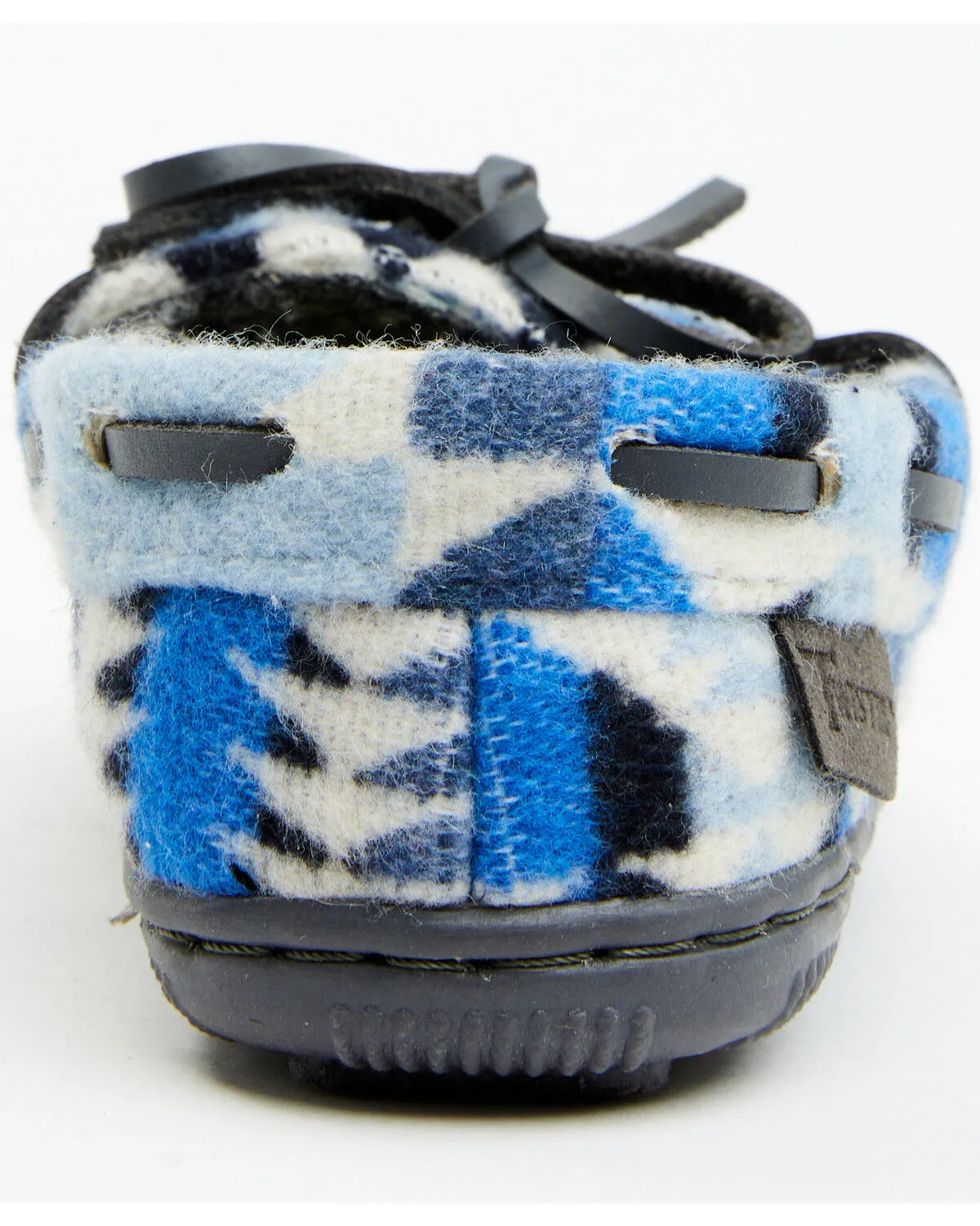 Boys Southwestern Print Moccasins