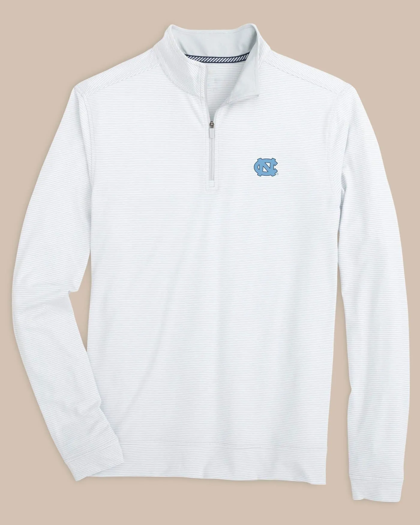 UNC Tar Heels Cruiser Micro-Stripe Heather Quarter Zip