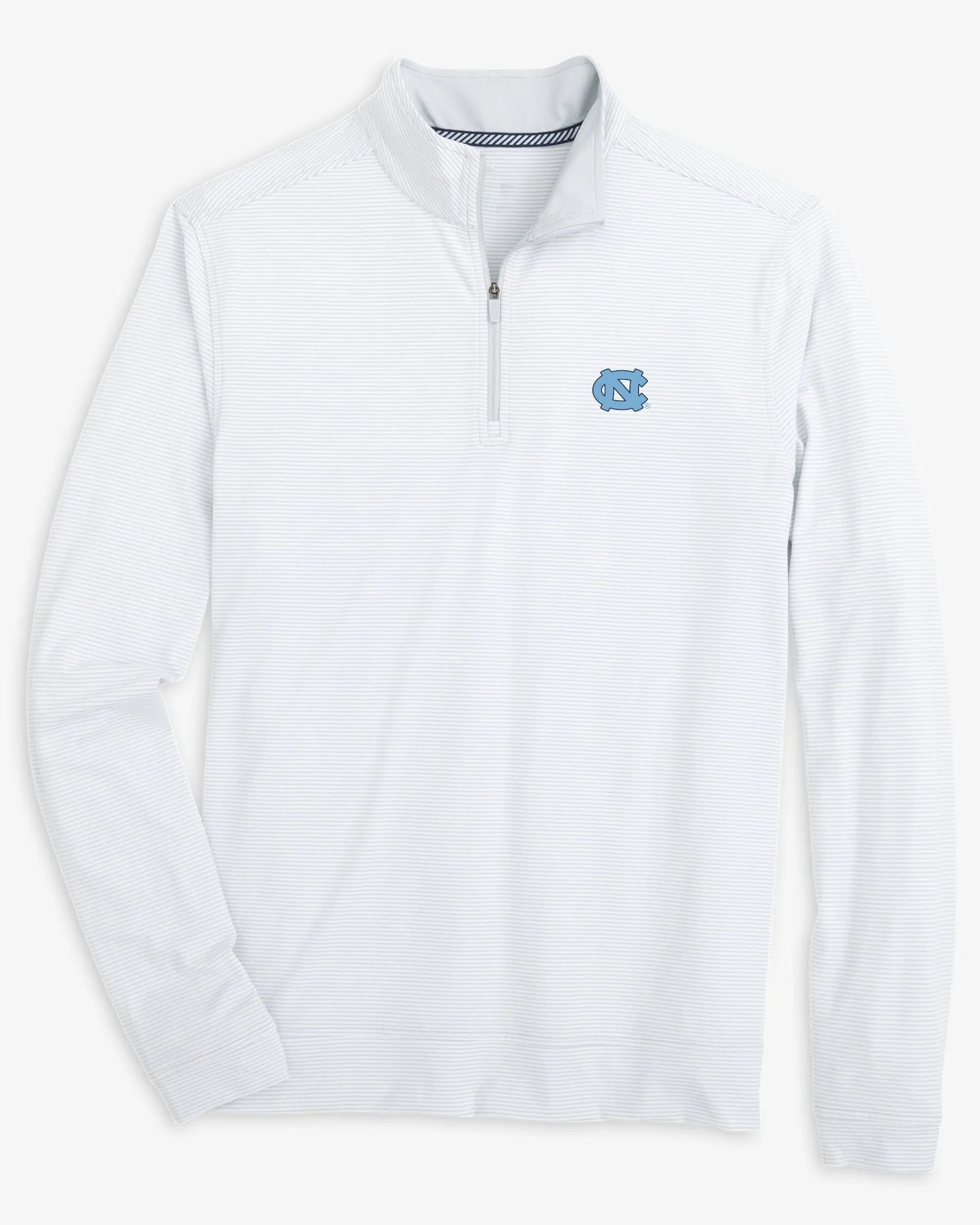 UNC Tar Heels Cruiser Micro-Stripe Heather Quarter Zip