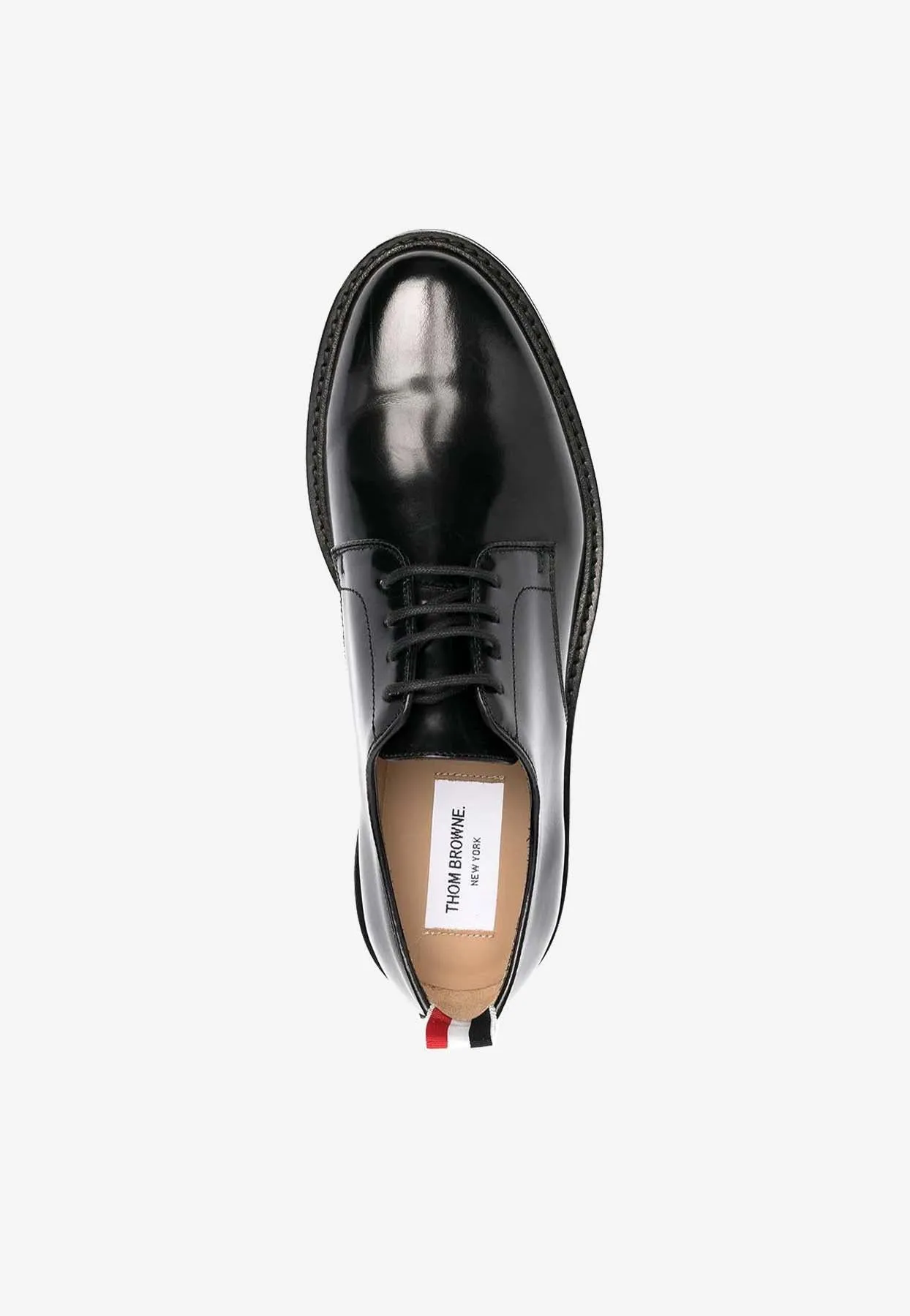 Uniform Calf Leather Derby Shoes