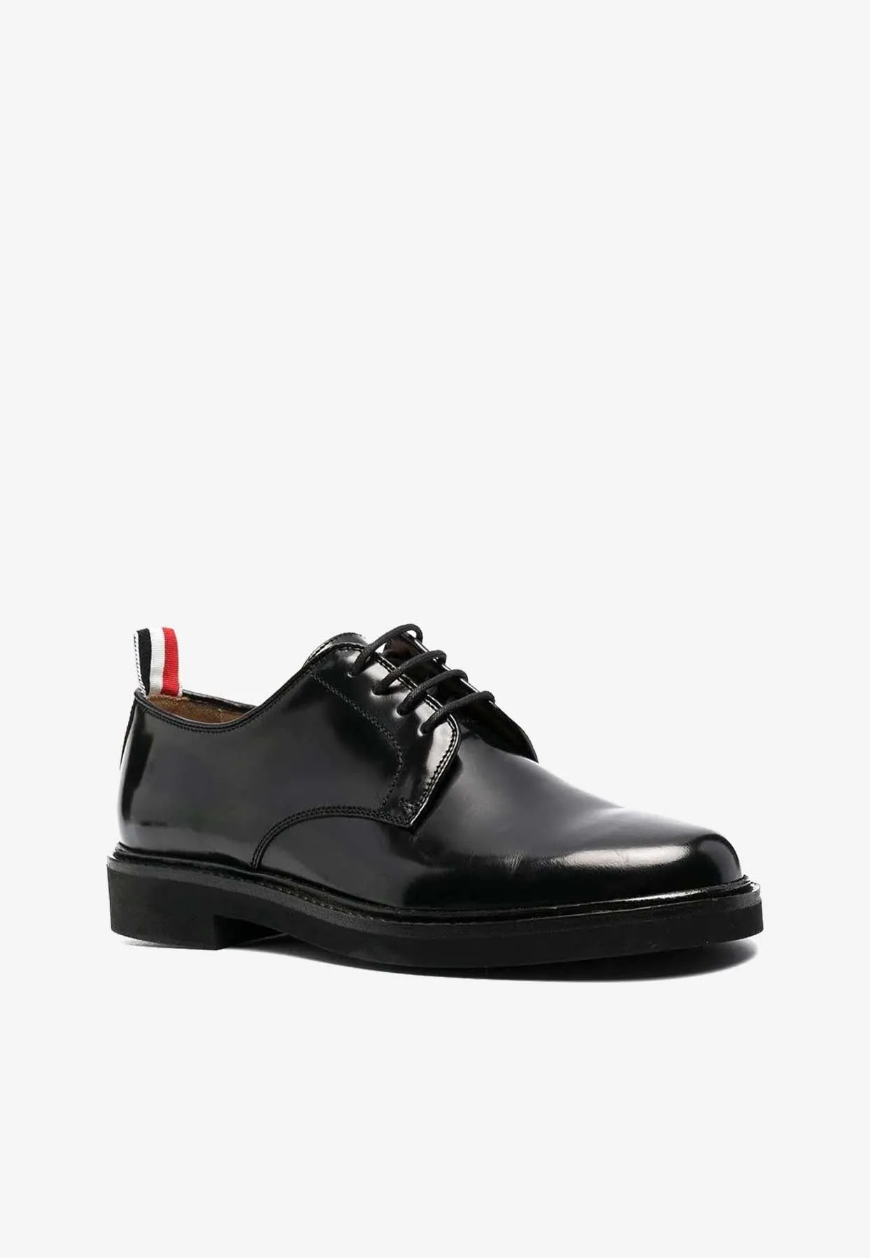 Uniform Calf Leather Derby Shoes