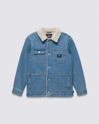 Kids Denim Sherpa Coat by VANS