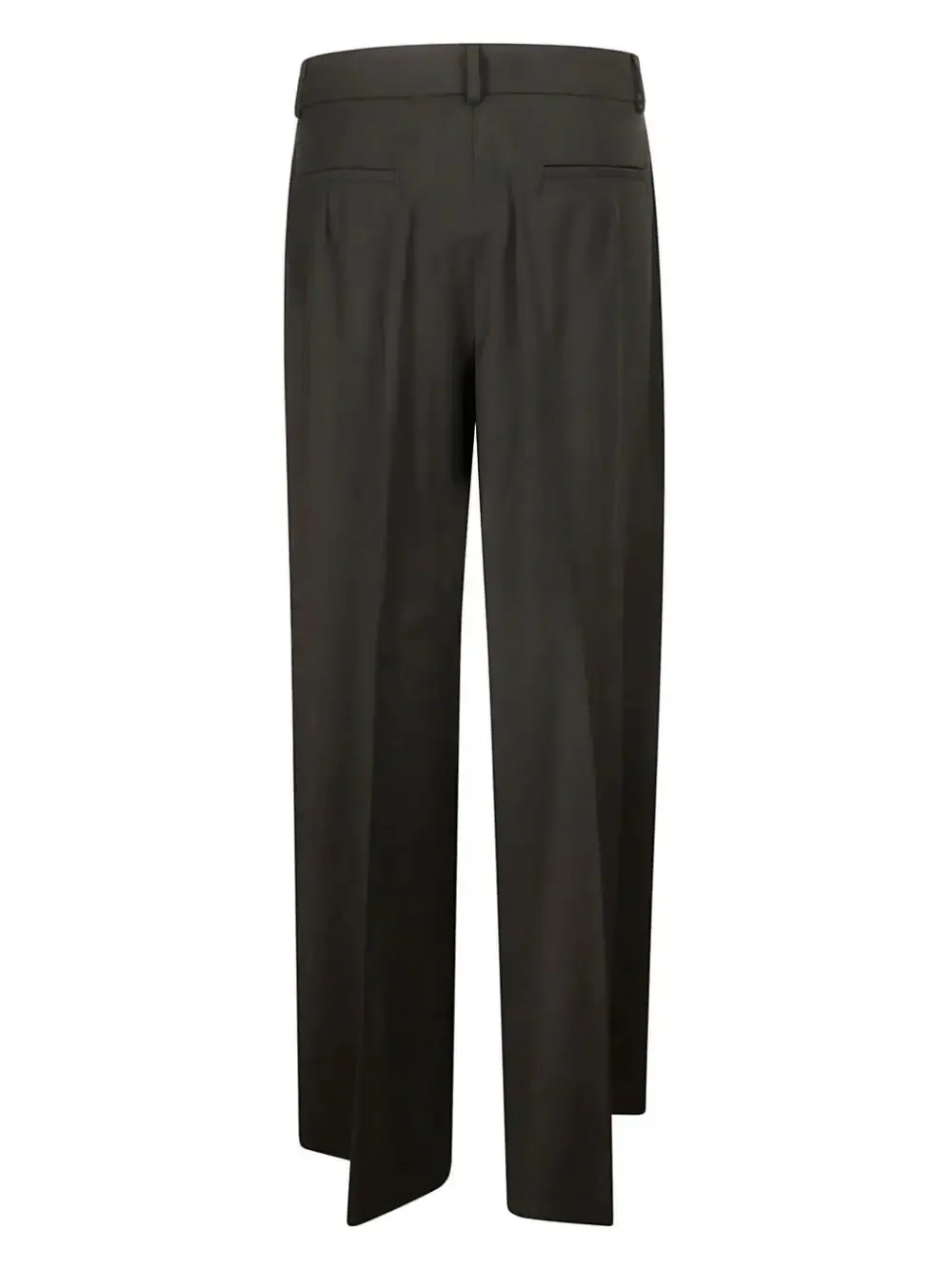 VELA wool trousers, black