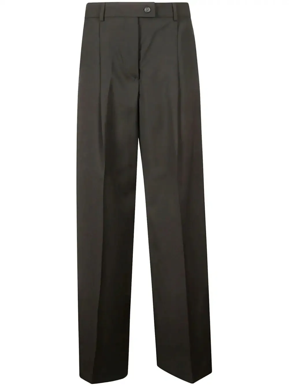 VELA wool trousers, black