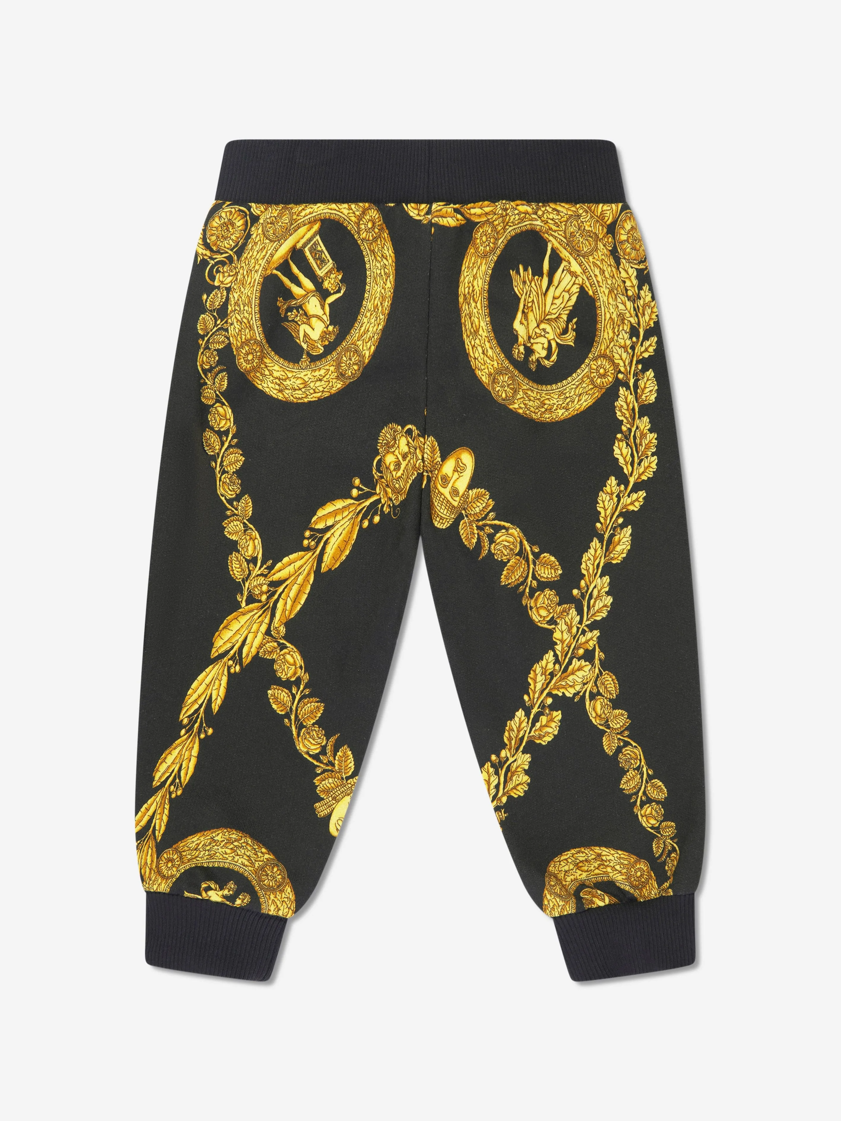 Versace Baby Heritage Print Joggers in Black