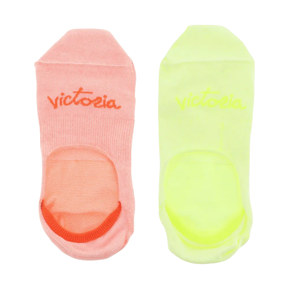 Victoria Shoes Neon Pinkies Socks