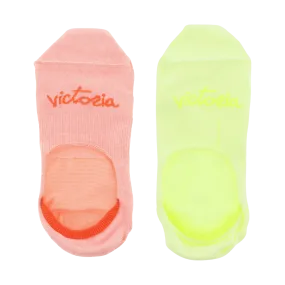 Victoria Shoes Neon Pinkies Socks