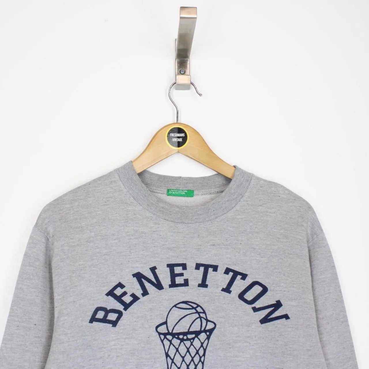 Vintage Benetton Sweatshirt Small